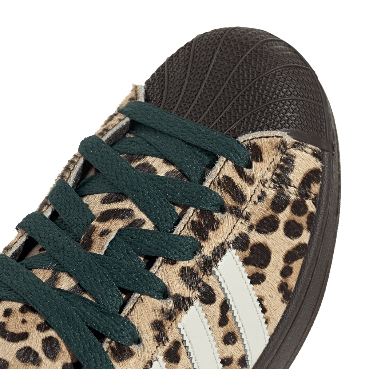 Adidas Superstar II Leopard Dark Brown Ivory