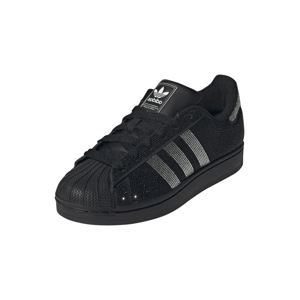 Adidas Superstar II Rhinestone Black Silver