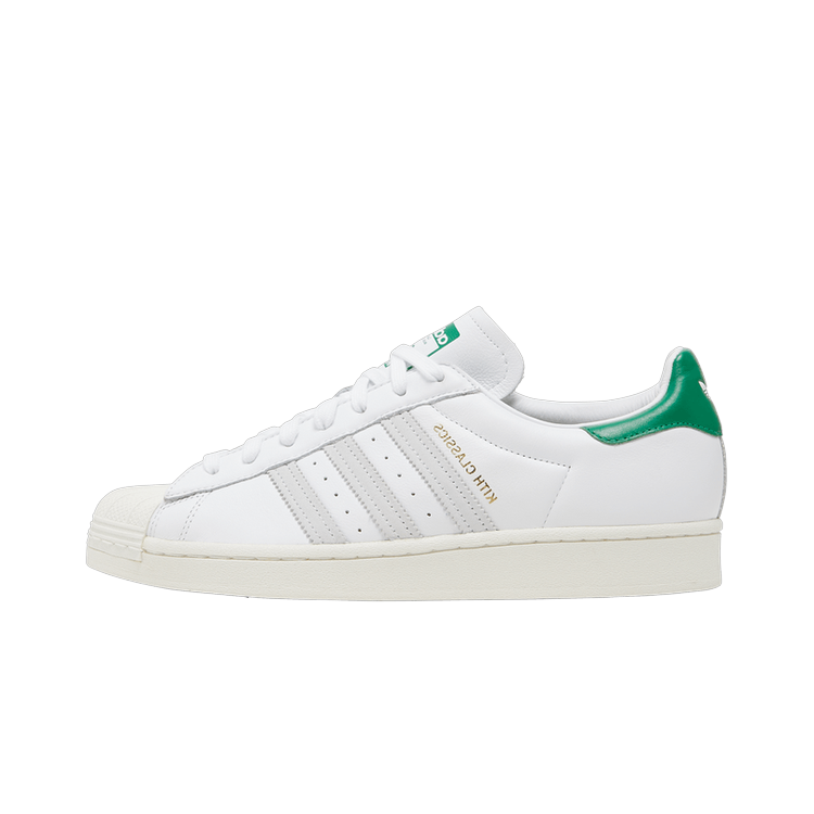 Adidas Superstar Kith Classics Program White, White/Fairway/Gold (FY3517)