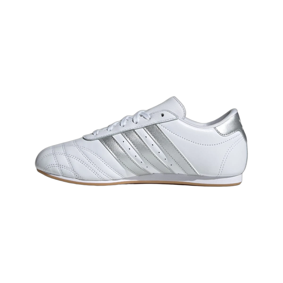 Adidas Taekwondo Cloud White Silver Metallic Gum