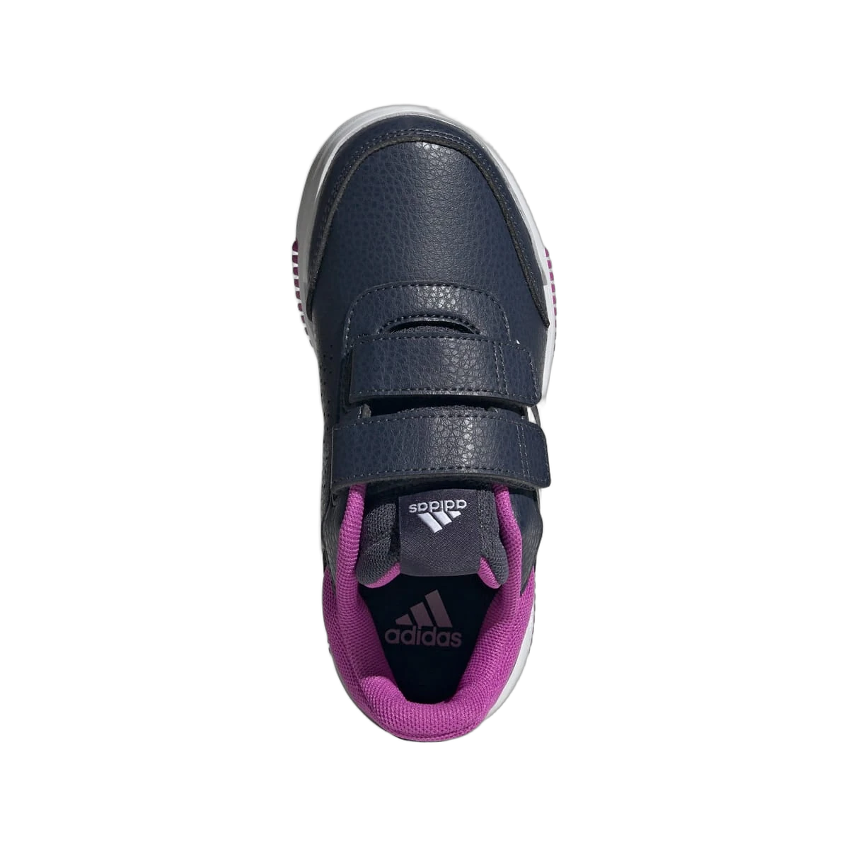 Adidas Tensaur Hook And Loop Shadow Navy Cloud White Flash Pink