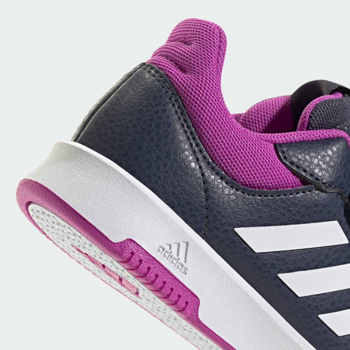 Adidas Tensaur Hook And Loop Shadow Navy Cloud White Flash Pink