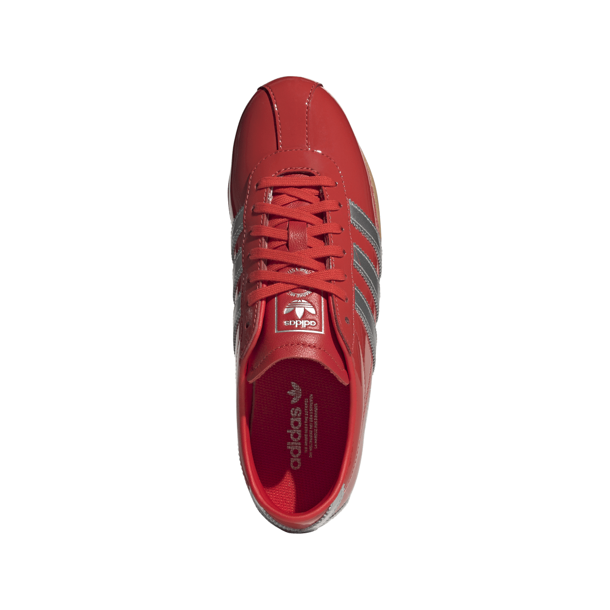 Adidas Tokyo Patent Red Silver Metallic