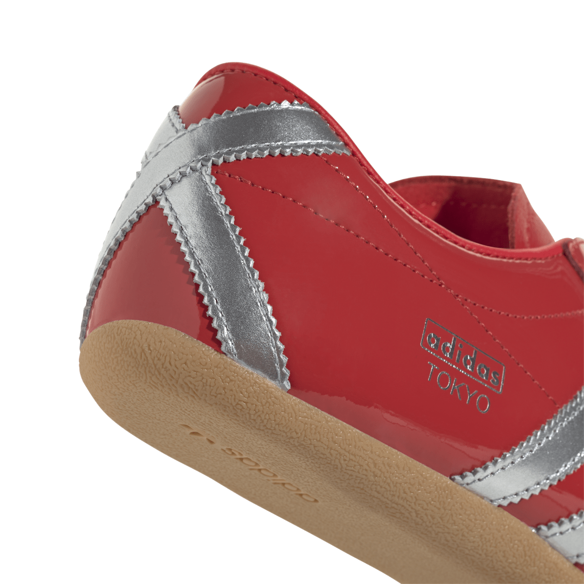 Adidas Tokyo Patent Red Silver Metallic