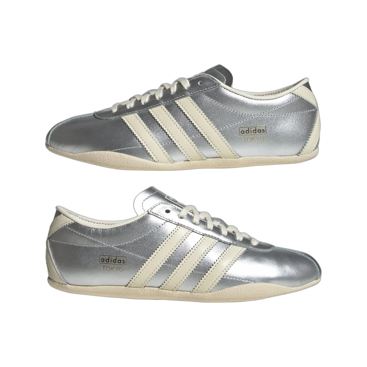 Adidas Tokyo Silver Metallic Cream White