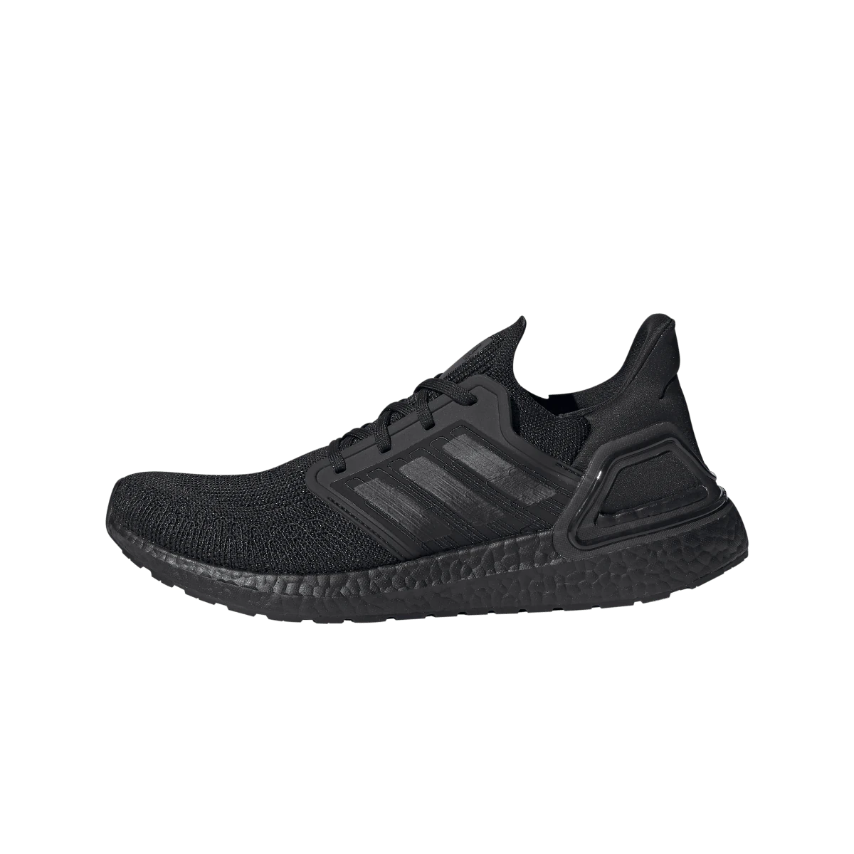 Adidas Ultra Boost 20 Triple Black, Core Black/Grey Four/Solar Red (EG0691)
