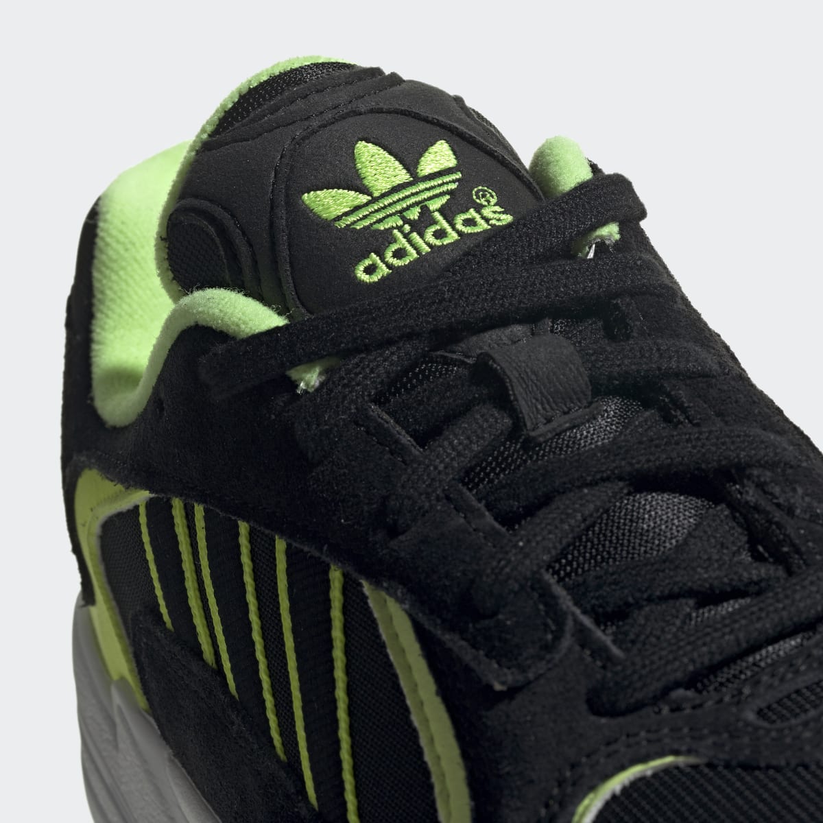 Adidas Yung-1 Core Black Hi Res Yellow