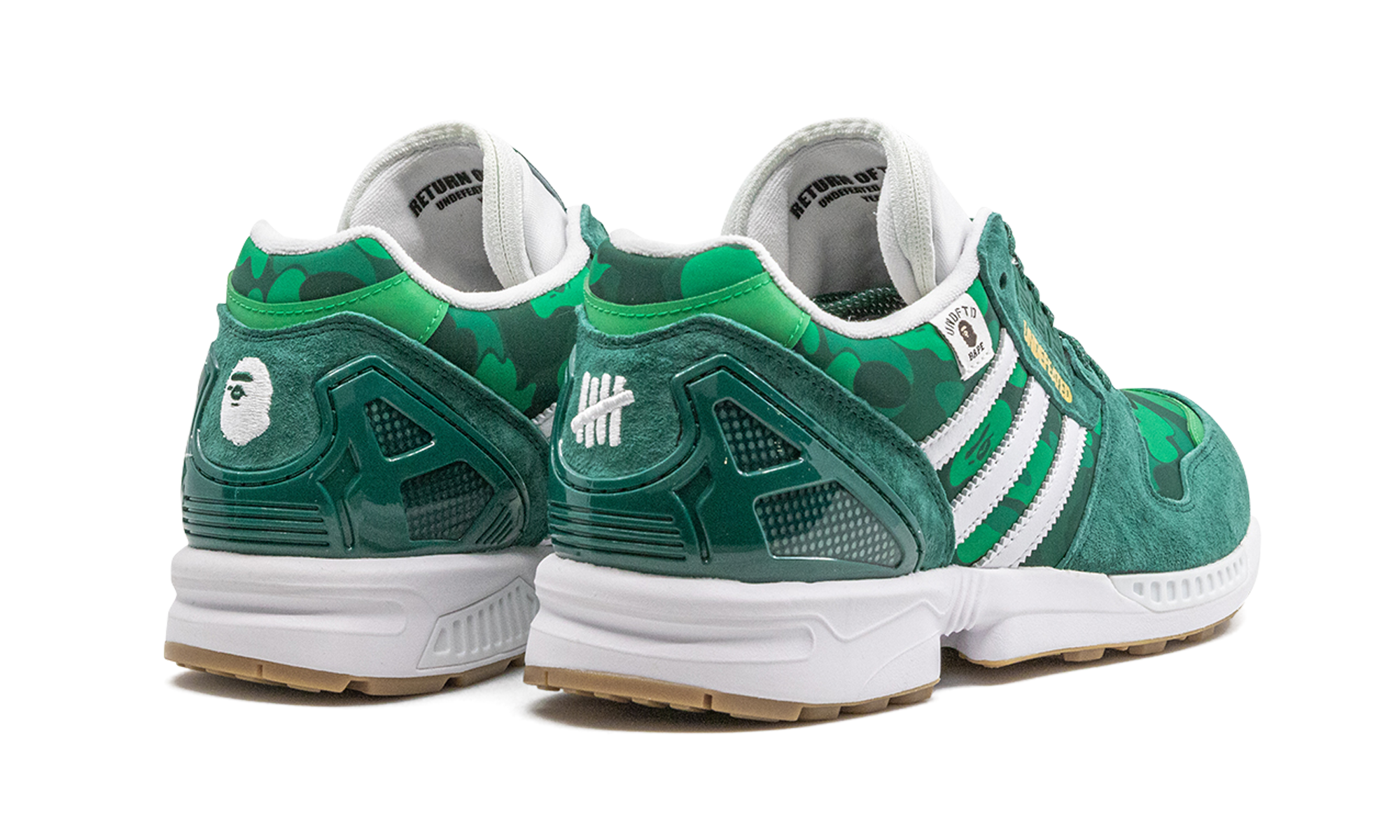 Adidas ZX 8000 Bape Undefeated Green