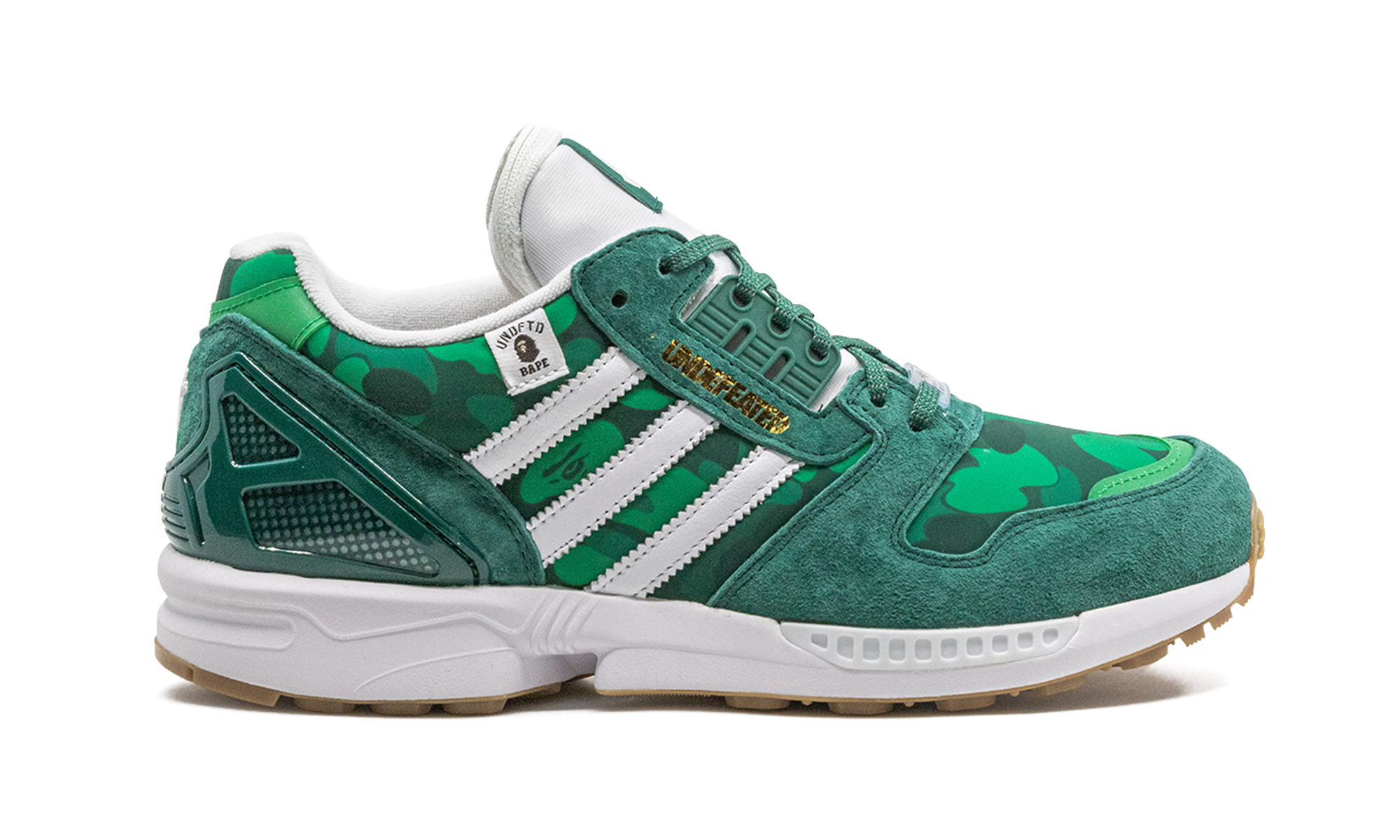 Adidas ZX 8000 Bape Undefeated Green
