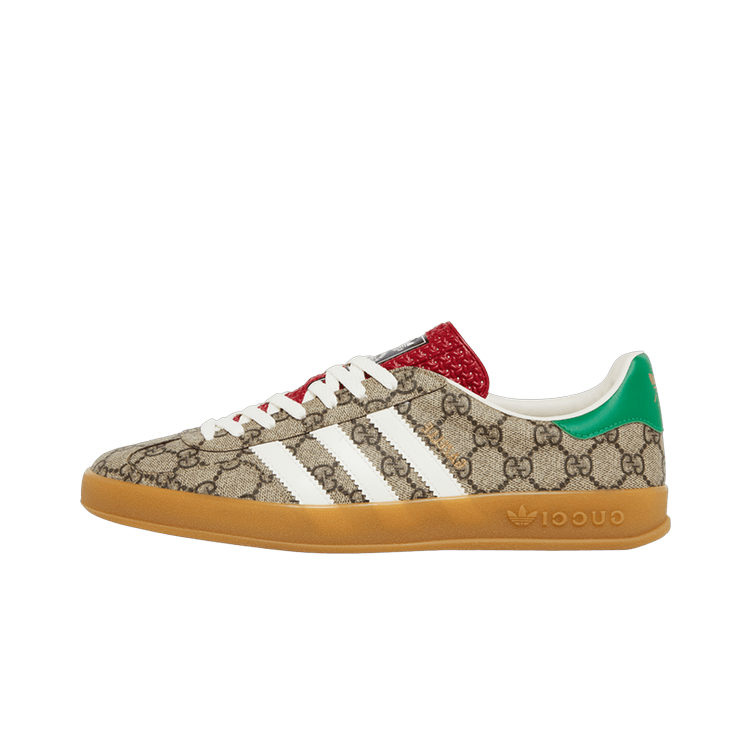 Adidas x Gucci Gazelle Beige GG Monogram, Beige Tone/Core White/Beige Tone (IE2262)