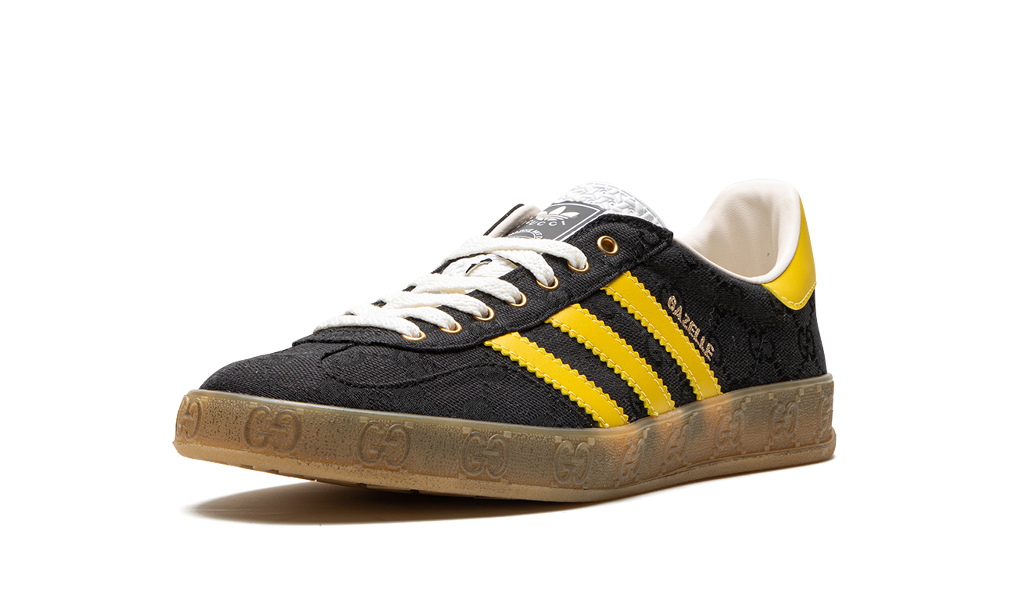 Adidas x Gucci Gazelle Black GG Monogram