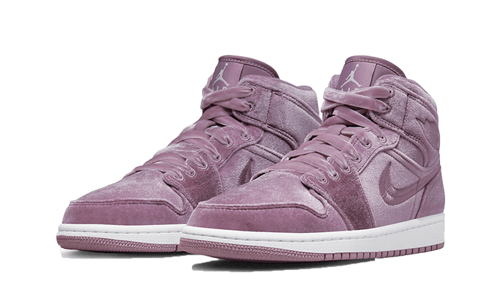 Air Air Jordan 1 Mid SE Purple Velvet, Purple Smoke/Purple Smoke-White (DQ8397-500)