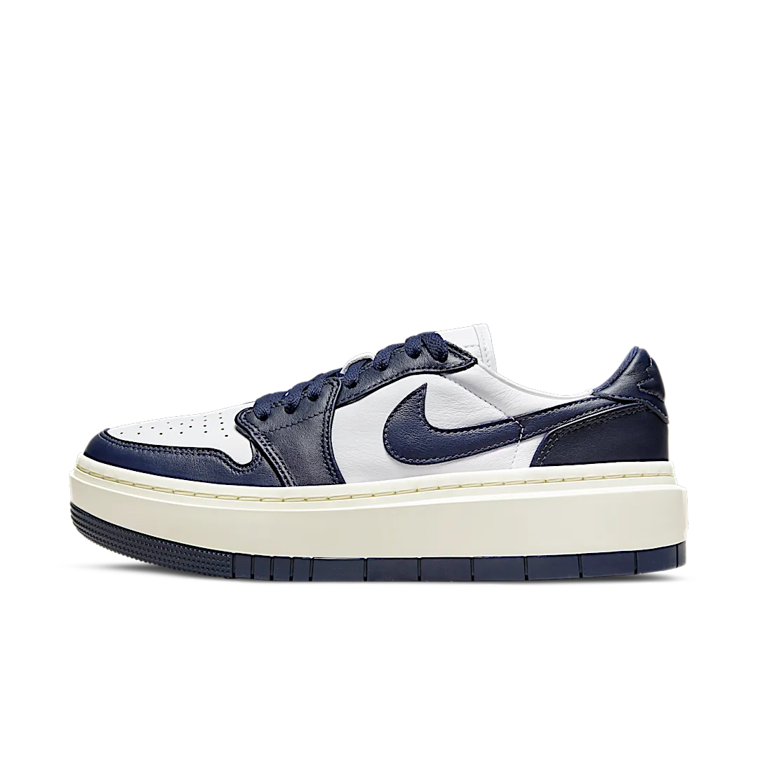 Air Jordan 1 Elevate Low Midnight Navy, White/Midnight Navy-Sail (DH7004-141)