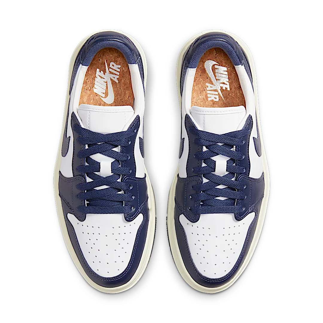 Air Jordan 1 Elevate Low Midnight Navy, White/Midnight Navy-Sail (DH7004-141)