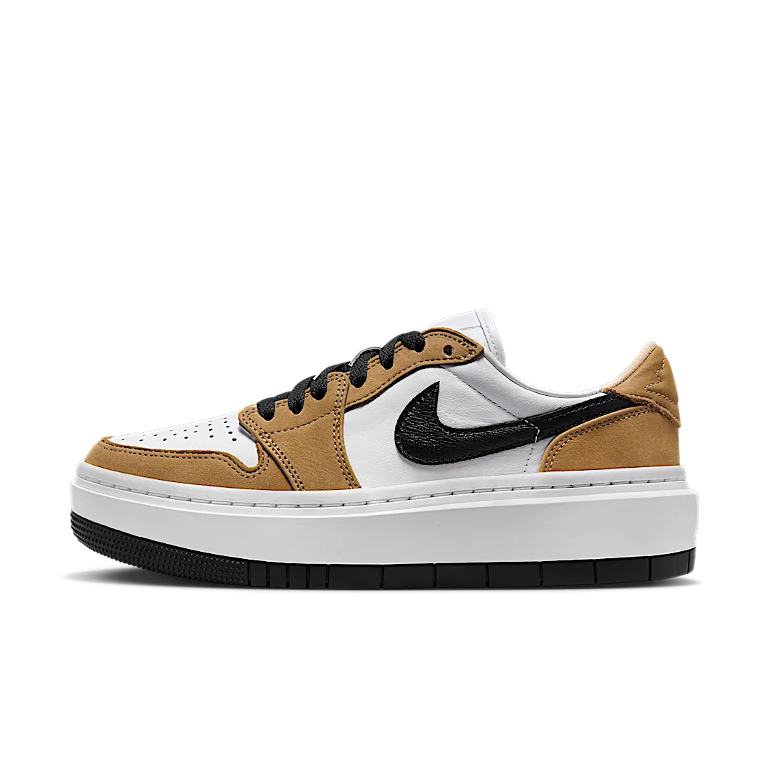 Air Jordan 1 Elevate Low Rookie of the Year, Golden Harvest/Black/White (DH7004-701)