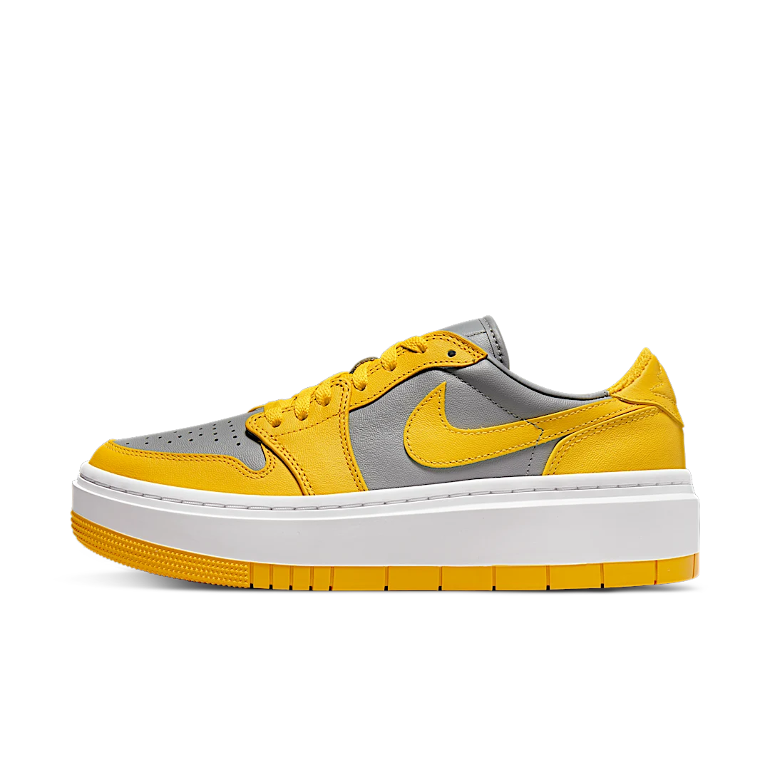 Air Jordan 1 Elevate Low Varsity Maize Cement, Cement Grey/Varsity Maize/White (DH7004-017)