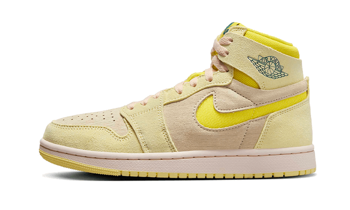 Air Jordan 1 High Zoom Air CMFT 2 Citron Tint, Citron Tint/Dynamic Yellow-Muslin-Sky J Teal (DV1305-800)