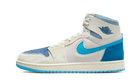 Air Jordan 1 High Zoom Air CMFT 2 Dark Powder Blue, Sail/Blue Grey/Light Silver/Dark Powder Blue (DV1307-104)