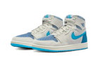 Air Jordan 1 High Zoom Air CMFT 2 Dark Powder Blue, Sail/Blue Grey/Light Silver/Dark Powder Blue (DV1307-104)