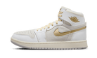 Air Jordan 1 High Zoom Air CMFT 2 FIBA, White/Neutral Grey/Metallic Gold (DV1307-107)