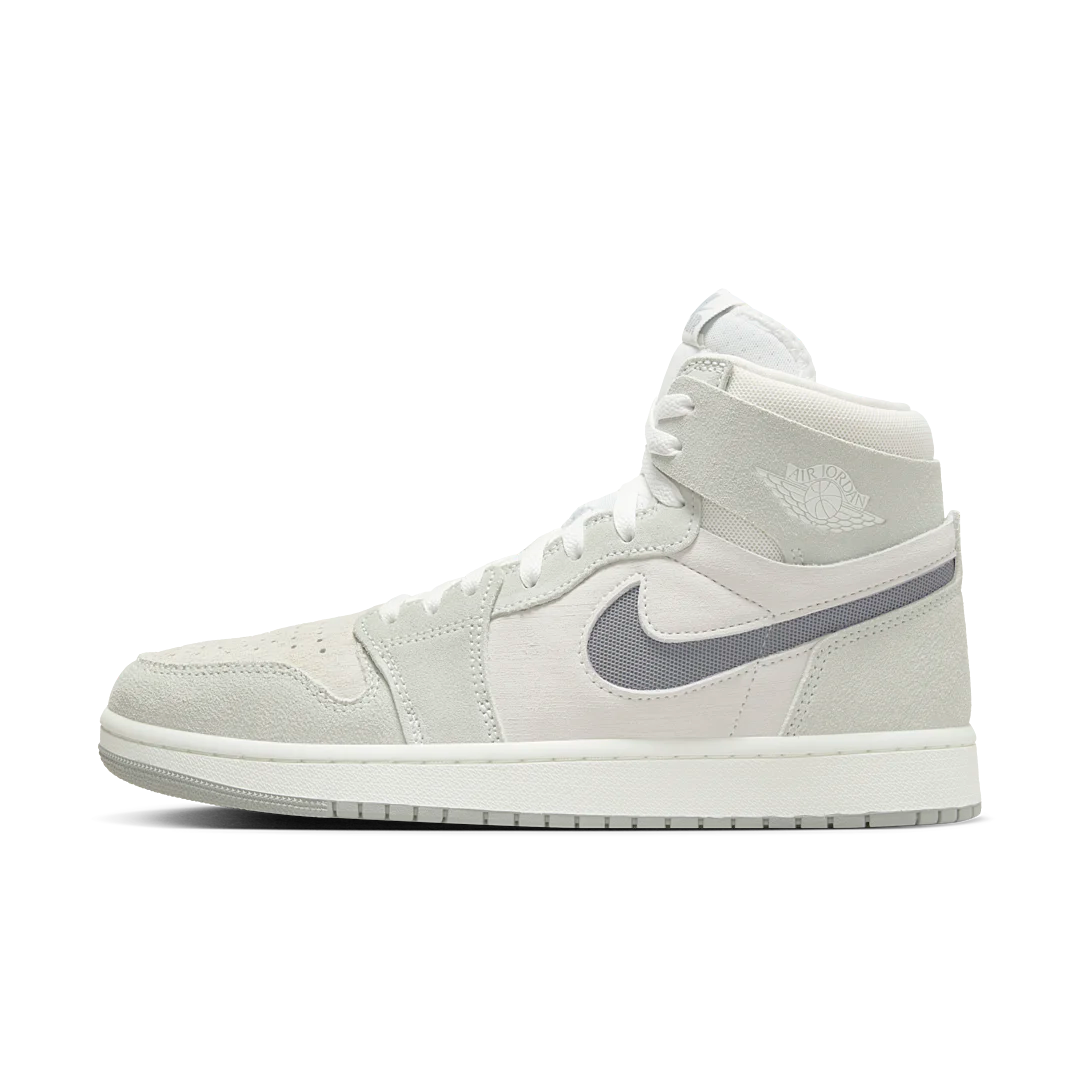 Air Jordan 1 High Zoom Air CMFT 2 Particle Grey, Summit White/Light Silver/Sail/Particle Grey (DV1307-101)