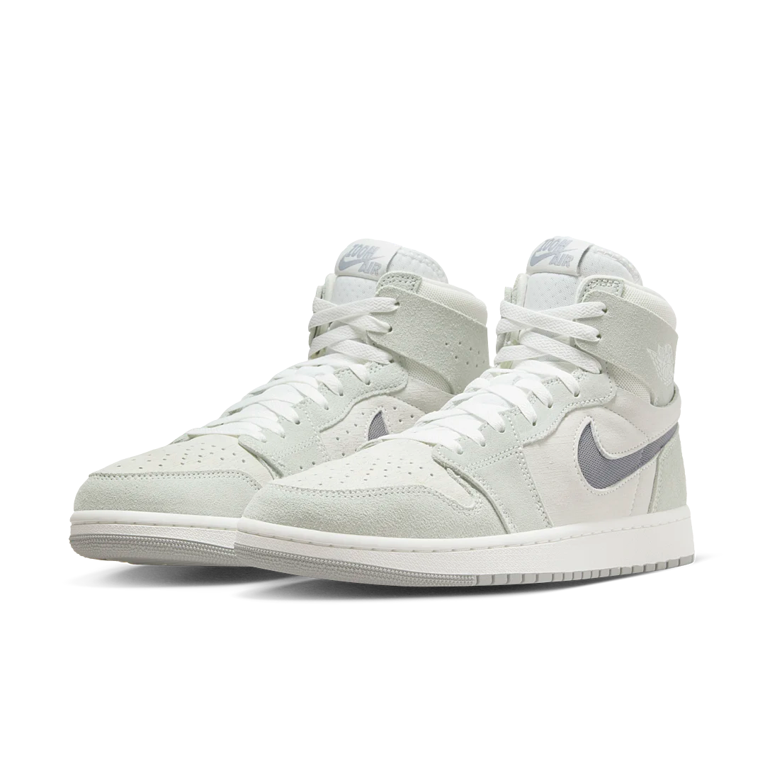 Air Jordan 1 High Zoom Air CMFT 2 Particle Grey, Summit White/Light Silver/Sail/Particle Grey (DV1307-101)