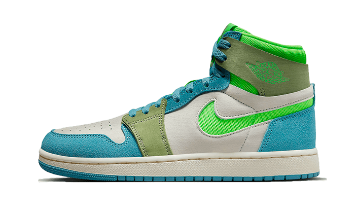 Air Jordan 1 High Zoom Air CMFT 2 University Blue Volt, University Blue/White/Olive/Volt (DV1305-433)