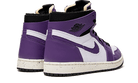 Air Jordan 1 High Zoom Air CMFT Crater Purple, White/Crater Purple/Black (CT0978-501)