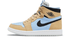 Air Jordan 1 High Zoom Air CMFT Psychic Blue, Psychic Blue/Black-Sesame-White (CT0979-400)