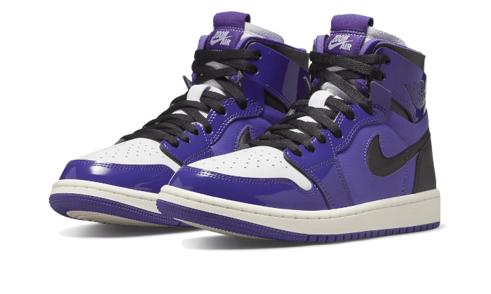 Air Jordan 1 High Zoom Air CMFT Purple Patent, Court Purple/Psychic Purple/White/Black (CT0979-505)