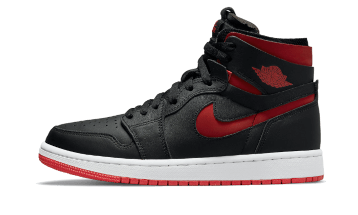 Air Jordan 1 High Zoom CMFT Bred, Black/University Red-White (CT0979-006)