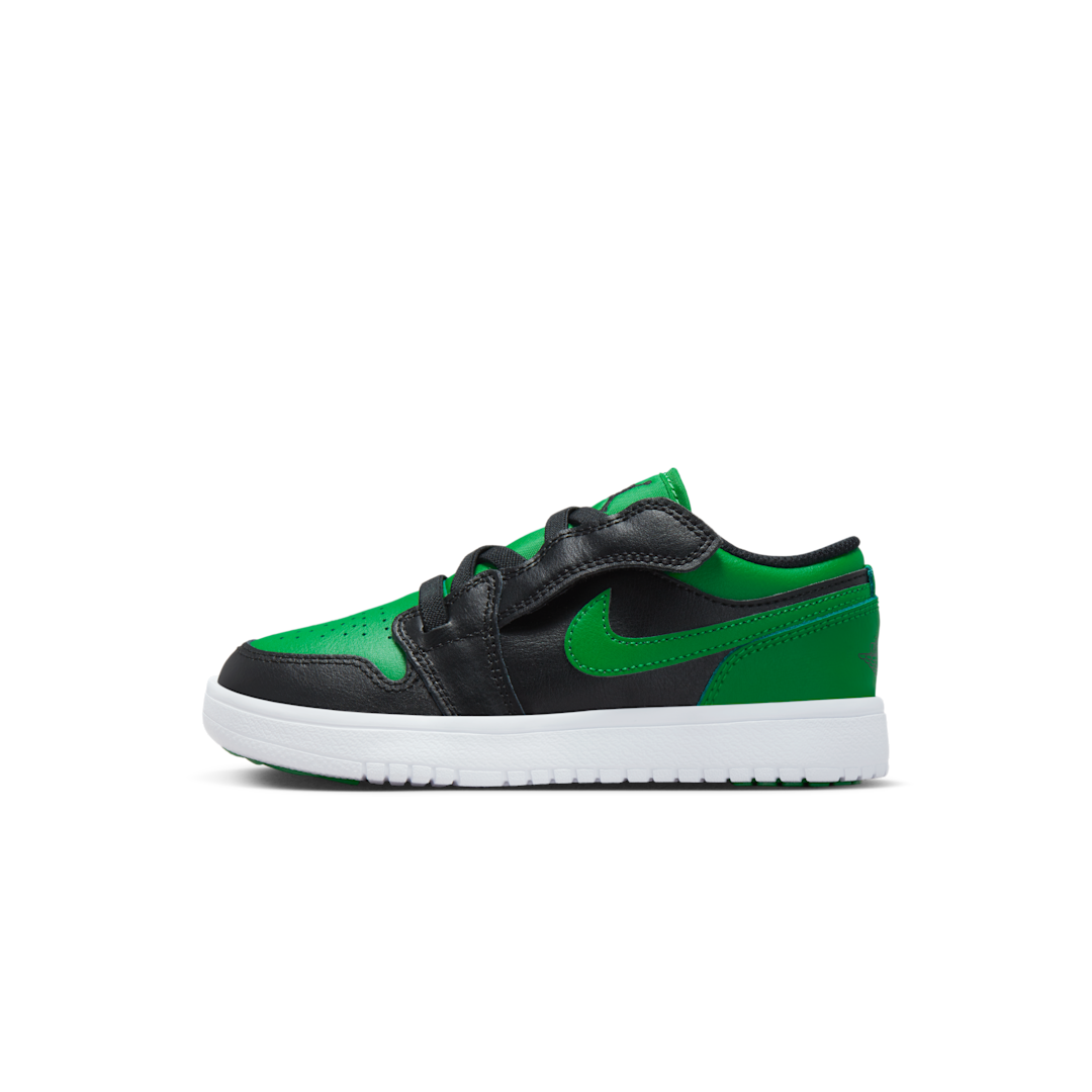 Air Jordan 1 Low ALT Black Lucky Green White (PS)