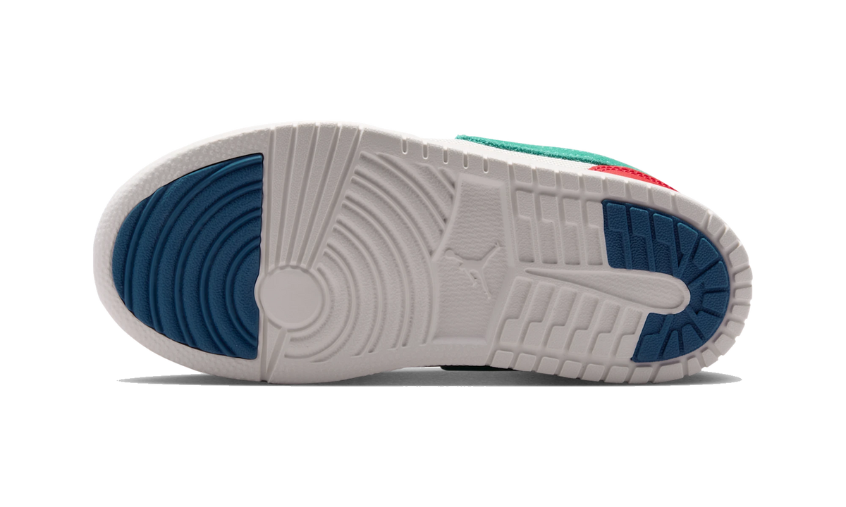 Air Jordan 1 Low ALT SE True Blue Red Kinetic Green (PS)