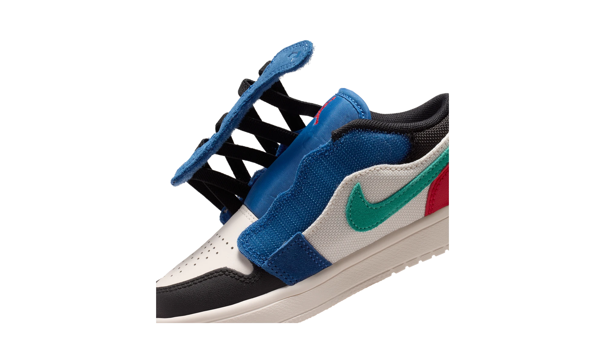 Air Jordan 1 Low ALT SE True Blue Red Kinetic Green (PS)