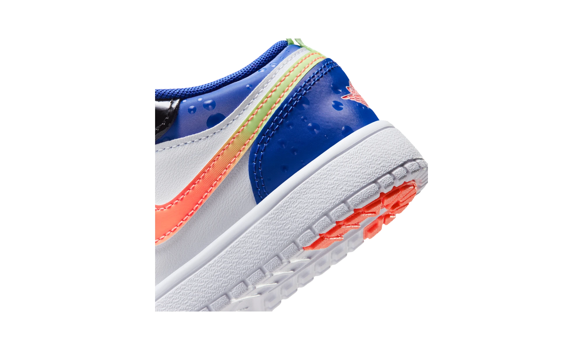 Air Jordan 1 Low ALT SE White Black Royal Bright Mango (PS)