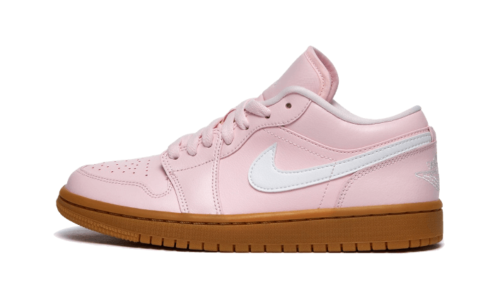 Air Jordan 1 Low Arctic Pink Gum, Arctic Pink/White-Gum Light Brown (DC0774-601)