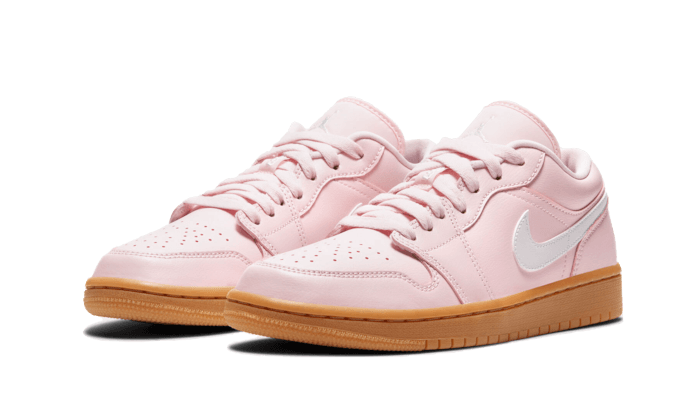 Air Jordan 1 Low Arctic Pink Gum, Arctic Pink/White-Gum Light Brown (DC0774-601)