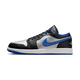 Air Jordan 1 Low Black Game Royal Metallic Platinum