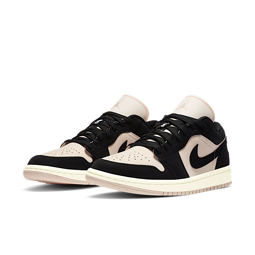 Air Jordan 1 Low Black Guava Ice, Black/Black-Guava Ice-Sail (DC0774-003)