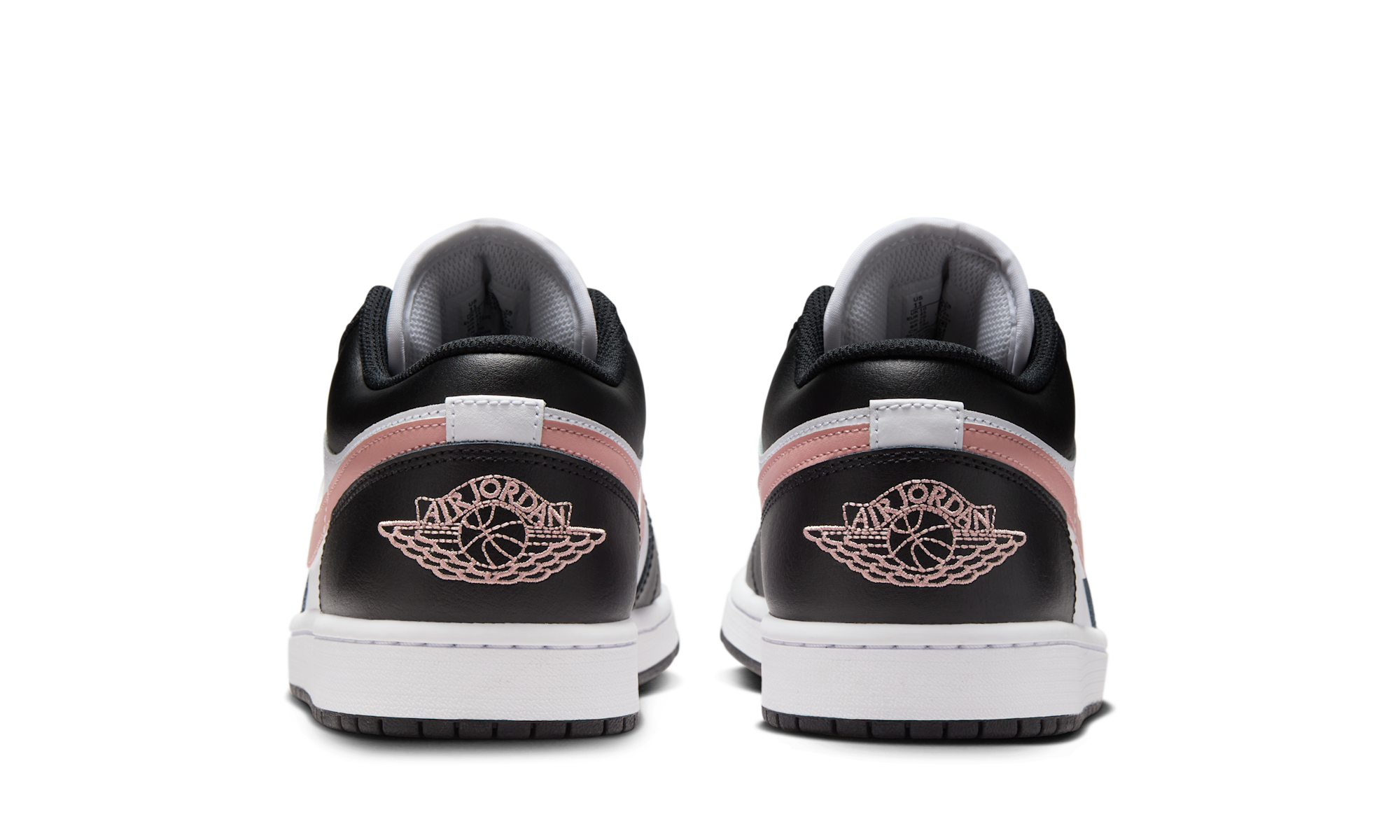 Air Jordan 1 Low Black Rust Pink