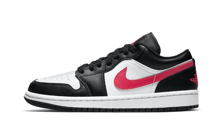 Air Jordan 1 Low Black Siren Red, Black/Siren Red-White (DC0774-004)