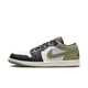 Air Jordan 1 Low Black Toe Medium Olive