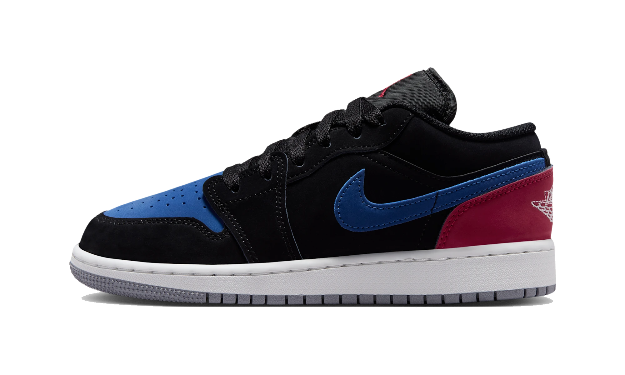 Air Jordan 1 Low Black True Blue Varsity Red