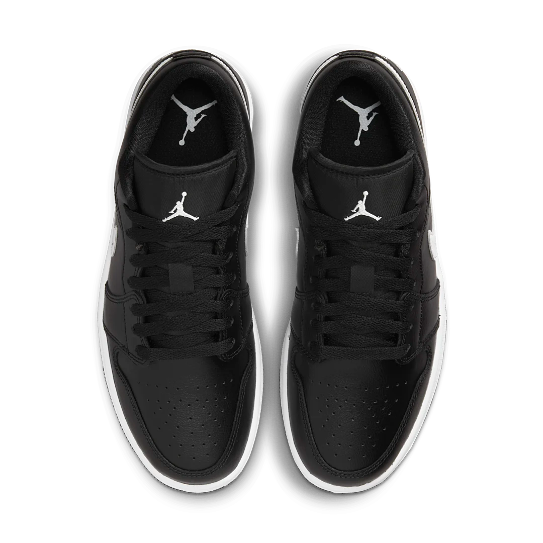 Air Jordan 1 Low Black White , Black/White/Black (DV0990-001)