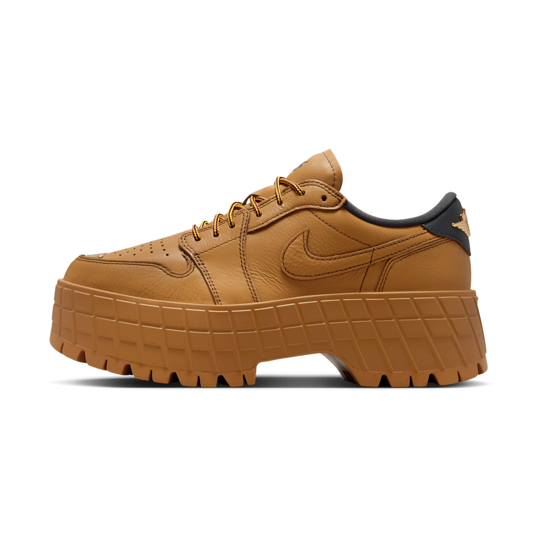 Air Jordan 1 Low Brooklyn Wheat, Wheat/Team Red/Metallic Gold/Anthracite (HF3184-700)