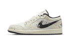 Air Jordan 1 Low Brushstroke, Natural/Black-Multi (DM3528-100)