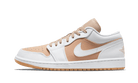 Air Jordan 1 Low Gum White, White/White-Hemp-Gum Yellow (DN6999-100)