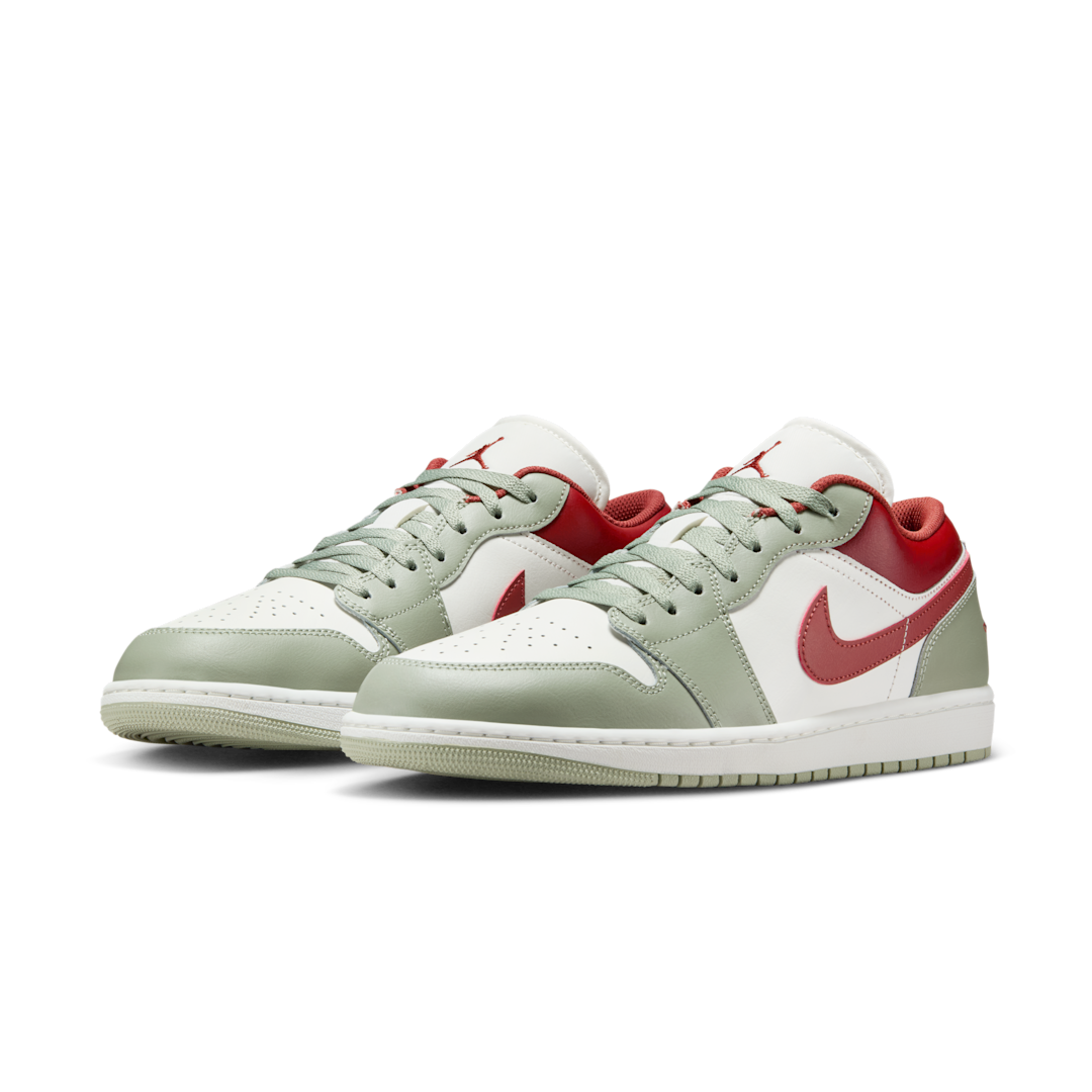 Air Jordan 1 Low Jade Horizon, Sail/Jade Horizon/Pure Platinum/Summit White/Redstone (553558-133)
