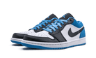 Air Jordan 1 Low Laser Blue, Black/Black-Laser Blue-White (CK3022-004)