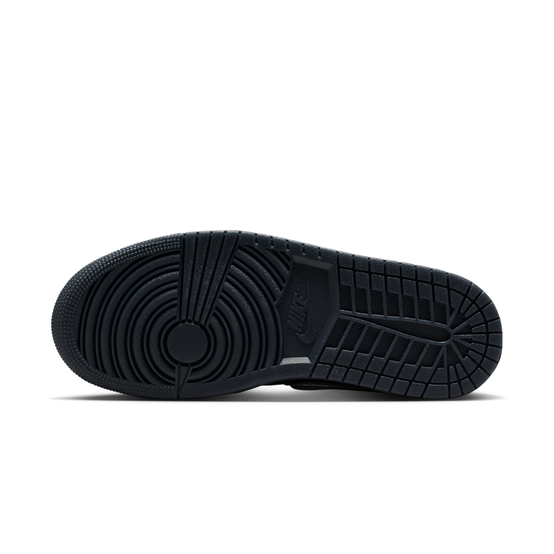 Air Jordan 1 Low Method of Make V3 Black Metallic Silver, Black/White/Anthracite/Metallic Silver (HQ2186-001)